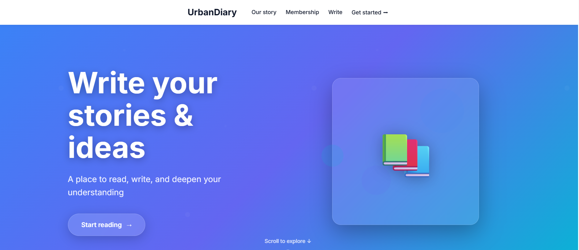 UrbanDiary Project
